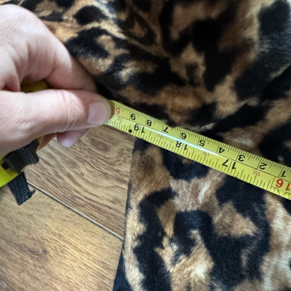 Stunning Vintage Leopard Print Furry Feel Blazer - Picture 8 of 9